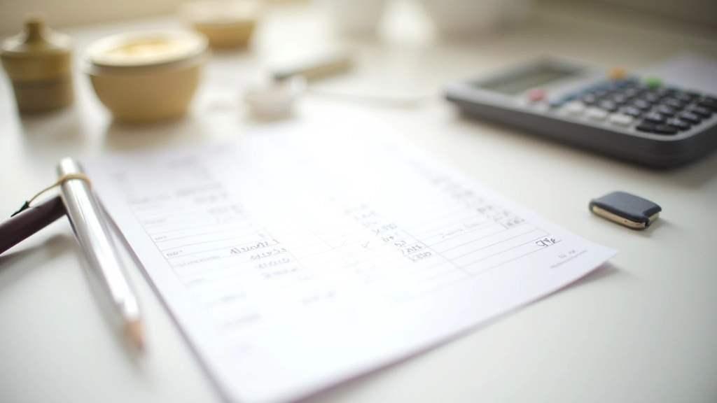 Příprava rozpočtu s kalkulačkou a tužkou